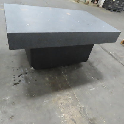 Brown & Sharpe 65"x41"x8" Black Granite Surface Plate Inspection Block 32" Tall