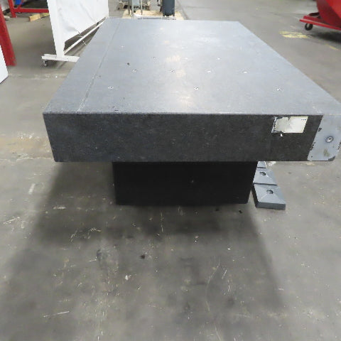 Brown & Sharpe 65"x41"x8" Black Granite Surface Plate Inspection Block 32" Tall