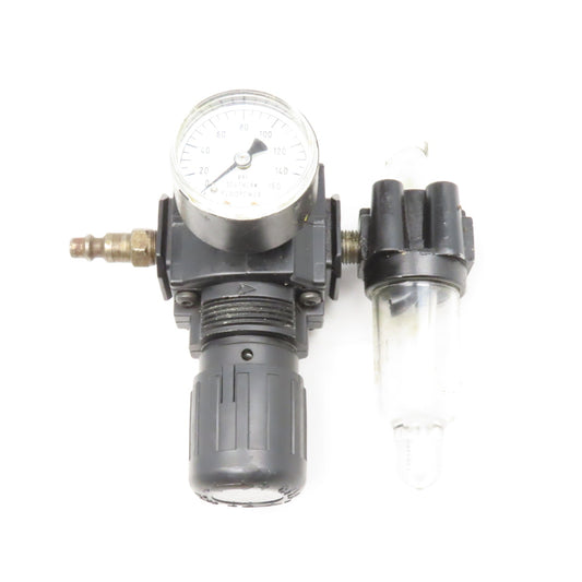 Norgren R73G-2AK-RMN 1/4" NPT Compressed Air Regulator Lubricator 300PSI