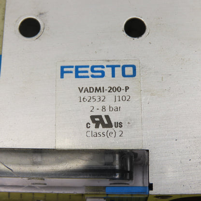 Festo VADMI-200-P Vacuum Generator 2-8 Bar 24VDC
