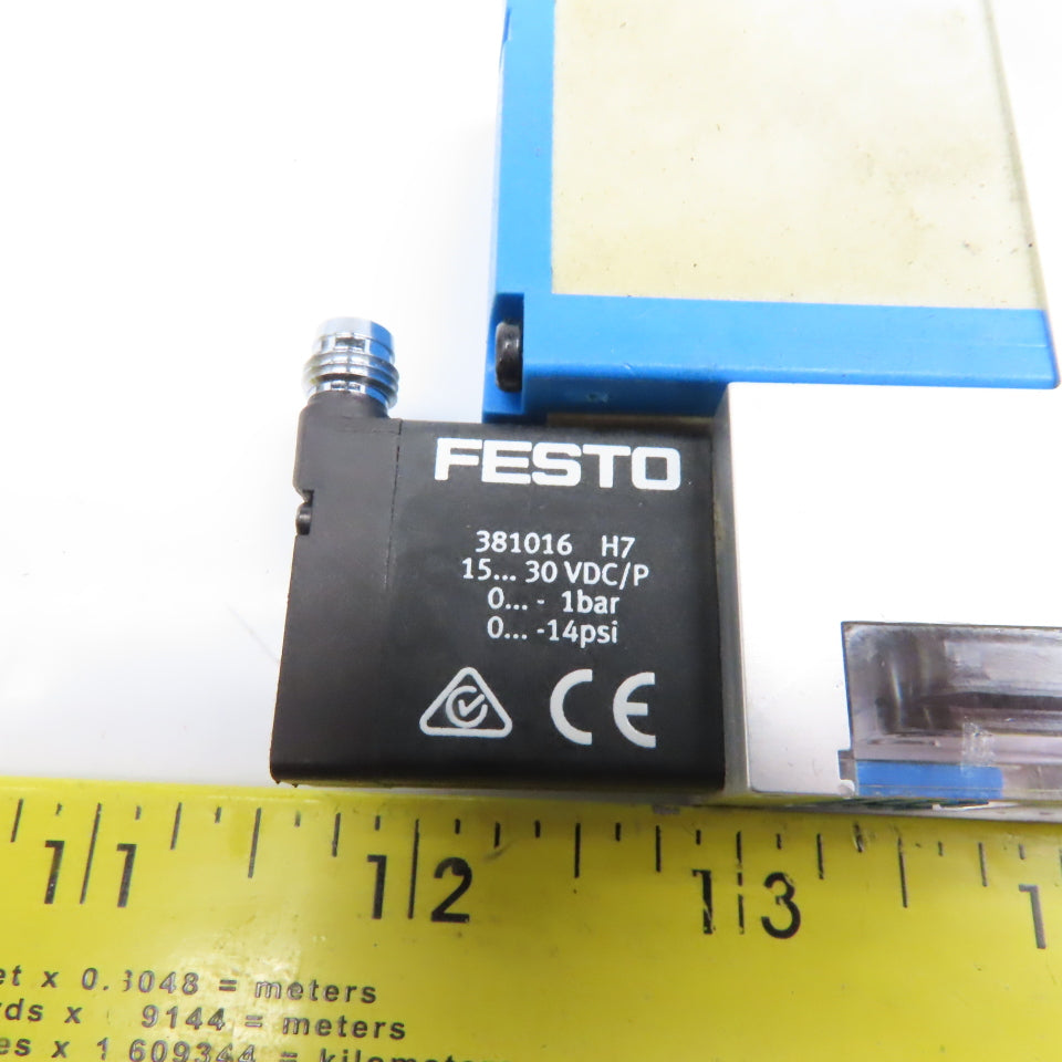 Festo VADMI-200-P Vacuum Generator 2-8 Bar 24VDC