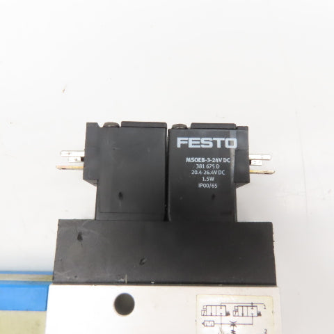 Festo VADMI-200-P Vacuum Generator 2-8 Bar 24VDC