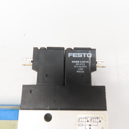 Festo VADMI-200-P Vacuum Generator 2-8 Bar 24VDC
