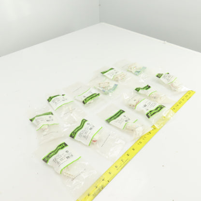 Ortronics OR-S21RJ25 1 Port Module Jack 110 180 Fog White Lot Of 12