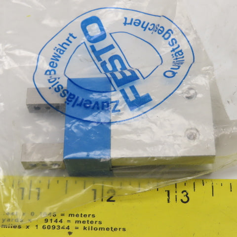 Festo HGP-10-A-B Pneumatic Parallel Gripper 4-8 Bar Size 10