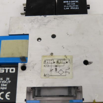 Festo VADMI-70-P 162526 Vacuum Generator 1.5-8 Bar 24VDC