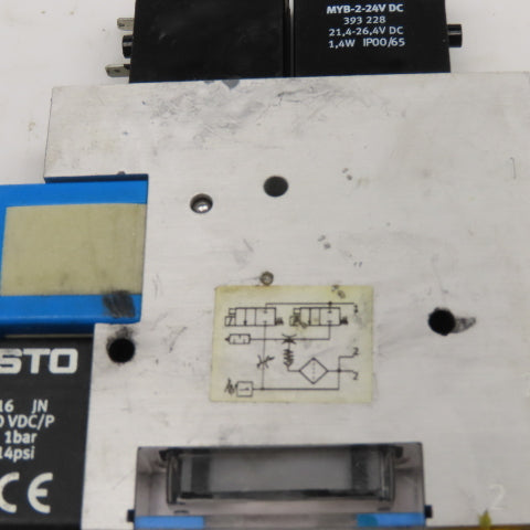 Festo VADMI-70-P 162526 Vacuum Generator 1.5-8 Bar 24VDC