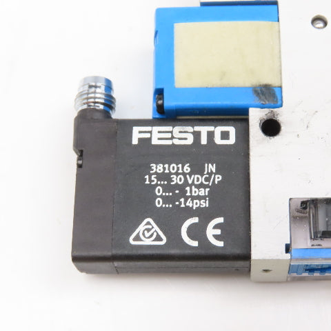 Festo VADMI-70-P 162526 Vacuum Generator 1.5-8 Bar 24VDC