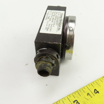 Orange Research 1201PGS-1A-.0L-A Differential Pressure Switch 3000PSI 1/4" NPT