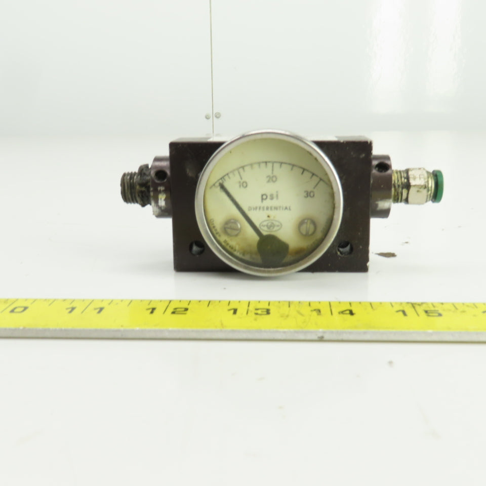 Orange Research 1201PGS-1A-.0L-A Differential Pressure Switch 3000PSI 1/4" NPT