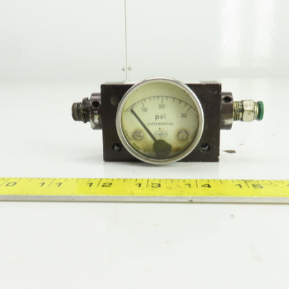 Orange Research 1201PGS-1A-.0L-A Differential Pressure Switch 3000PSI 1/4" NPT