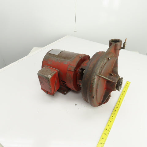 Bell & Gosset P41810 Centrifugal Pump W/3.7kW AC Motor 1745RPM 230/460V 3PH