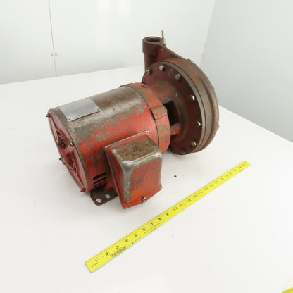 Bell & Gosset P41810 Centrifugal Pump W/3.7kW AC Motor 1745RPM 230/460V 3PH