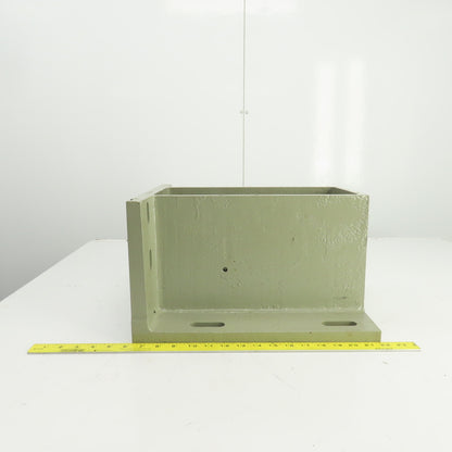 Steel Machined Right Angle Plate 9-1/8" H x 15-3/4" L x 14-3/8" W 7/8" Thick