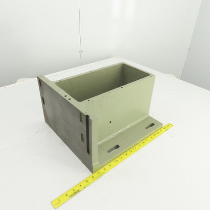 Steel Machined Right Angle Plate 9-1/8" H x 15-3/4" L x 14-3/8" W 7/8" Thick