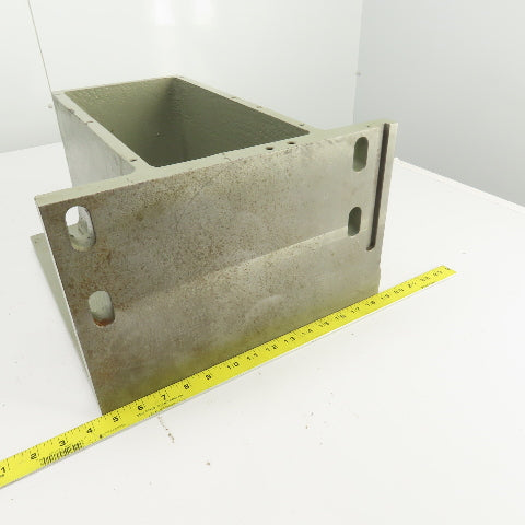 Steel Machined Right Angle Plate 9-1/8" H x 15-3/4" L x 14-3/8" W 7/8" Thick