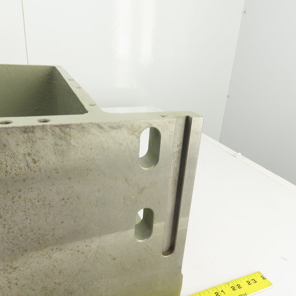 Steel Machined Right Angle Plate 9-1/8" H x 15-3/4" L x 14-3/8" W 7/8" Thick