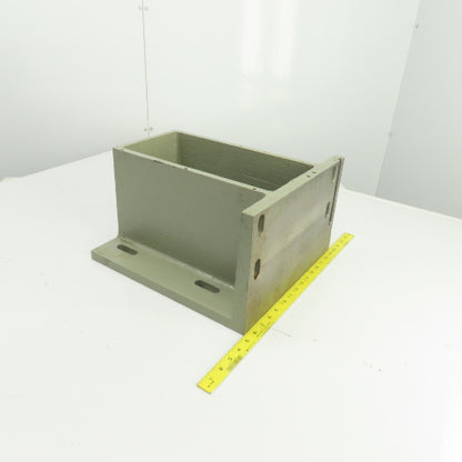 Steel Machined Right Angle Plate 9-1/8" H x 15-3/4" L x 14-3/8" W 7/8" Thick