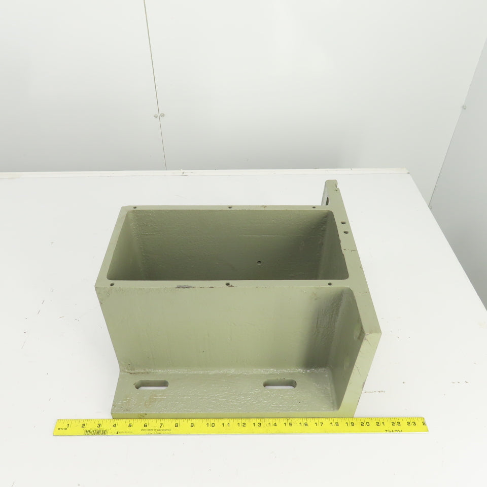 Steel Machined Right Angle Plate 9-1/8" H x 15-3/4" L x 14-3/8" W 7/8" Thick