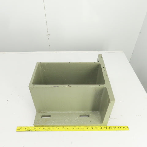 Steel Machined Right Angle Plate 9-1/8" H x 15-3/4" L x 14-3/8" W 7/8" Thick