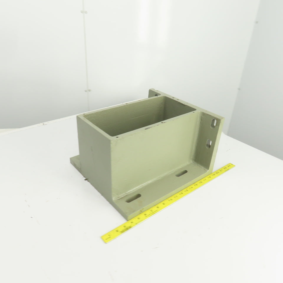 Steel Machined Right Angle Plate 9-1/8" H x 15-3/4" L x 14-3/8" W 7/8" Thick