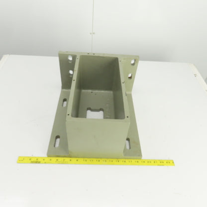 Steel Machined Right Angle Plate 9-1/8" H x 15-3/4" L x 14-3/8" W 7/8" Thick