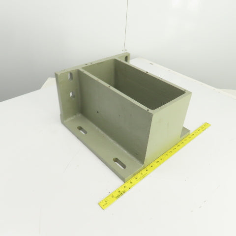 Steel Machined Right Angle Plate 9-1/8" H x 15-3/4" L x 14-3/8" W 7/8" Thick