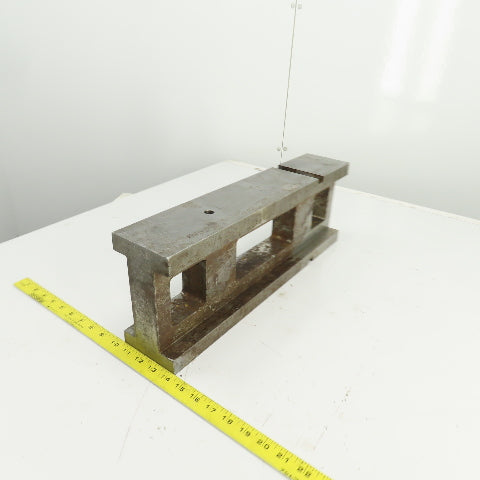 Steel Parallel/Riser Machinist Block 20" L x 3-7/8" W x 7" H x 1" Thick