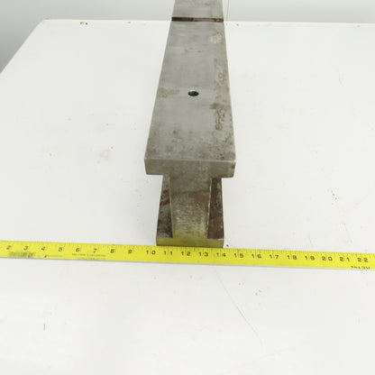 Steel Parallel/Riser Machinist Block 20" L x 3-7/8" W x 7" H x 1" Thick
