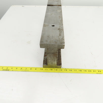 Steel Parallel/Riser Machinist Block 20" L x 3-7/8" W x 7" H x 1" Thick