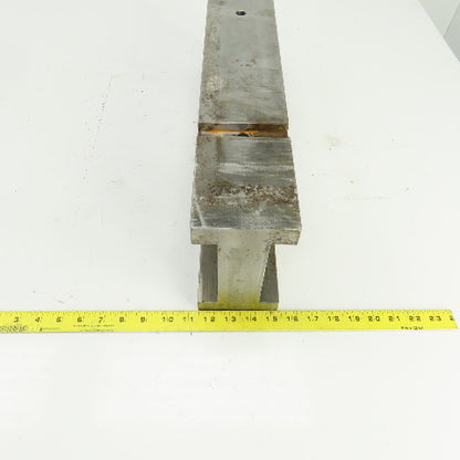 Steel Parallel/Riser Machinist Block 20" L x 3-7/8" W x 7" H x 1" Thick