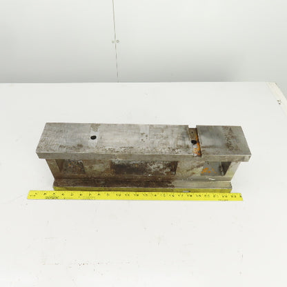 Steel Parallel/Riser Machinist Block 20" L x 3-7/8" W x 7" H x 1" Thick