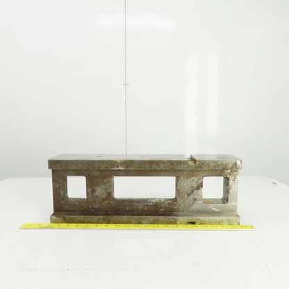 Steel Parallel/Riser Machinist Block 20" L x 3-7/8" W x 7" H x 1" Thick