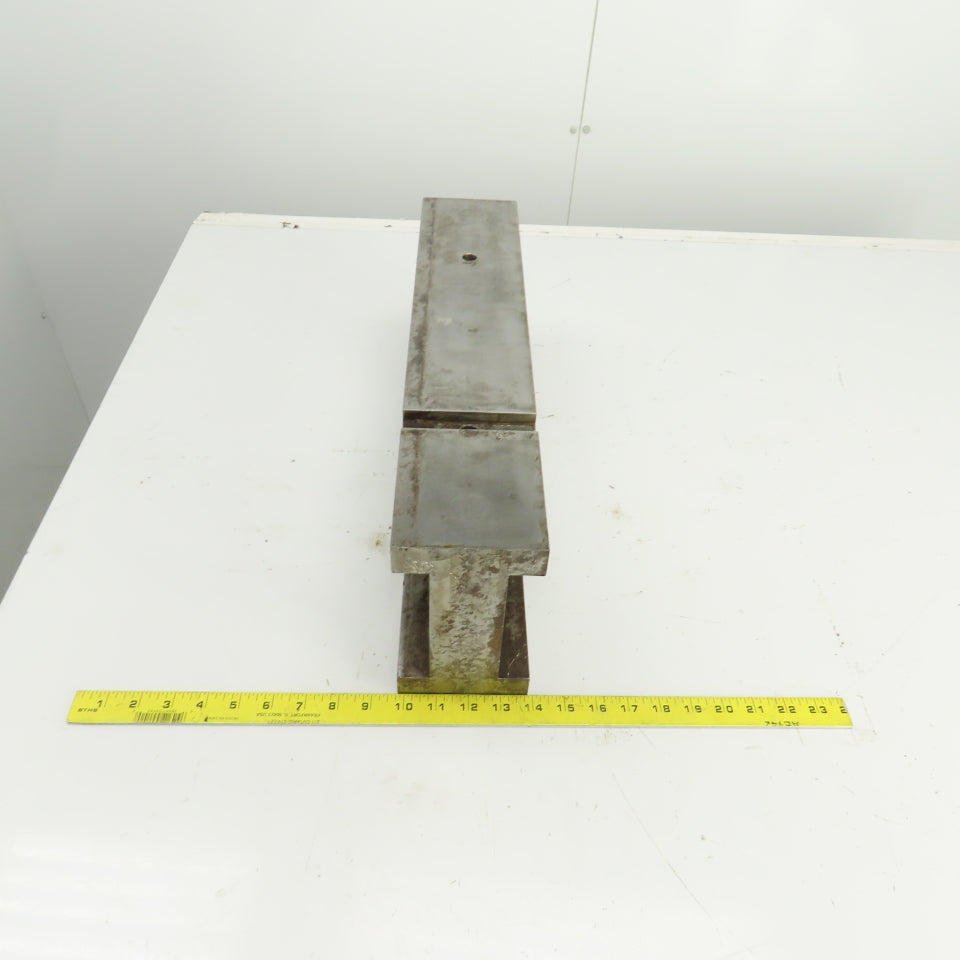 Steel Parallel/Riser Machinist Block 20" L x 4" W x 7" H x 1" Thick