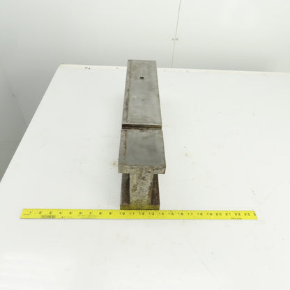 Steel Parallel/Riser Machinist Block 20" L x 4" W x 7" H x 1" Thick