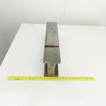 Steel Parallel/Riser Machinist Block 20" L x 4" W x 7" H x 1" Thick