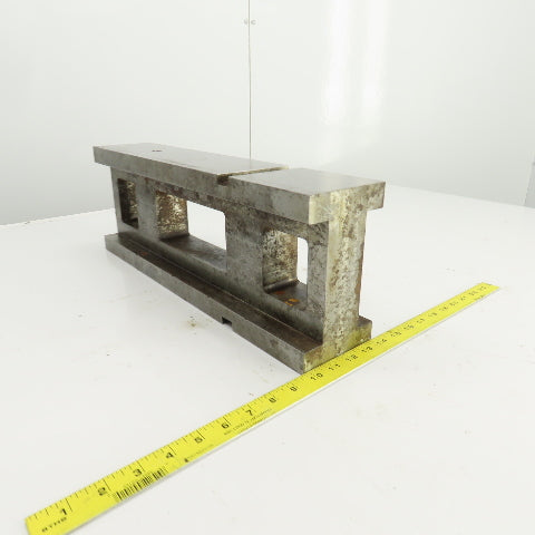 Steel Parallel/Riser Machinist Block 20" L x 4" W x 7" H x 1" Thick