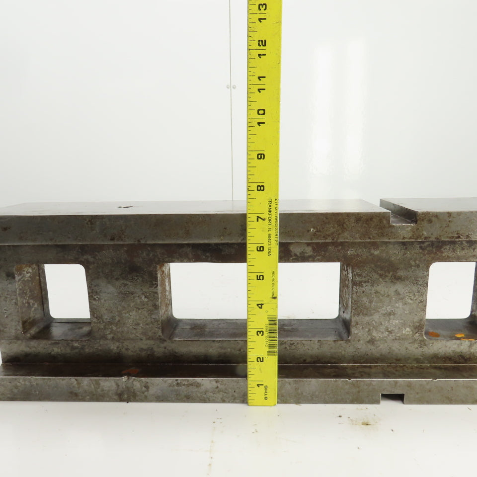 Steel Parallel/Riser Machinist Block 20" L x 4" W x 7" H x 1" Thick