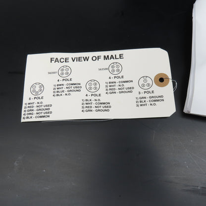 Graco 557746 Proximity Switch 5 Pin Male MDP Feeder NOS
