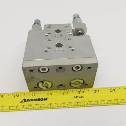 Festo SLT-25-30-A-CC-B 30mm Stroke Pneumatic Guided Cylinder Slide Plate