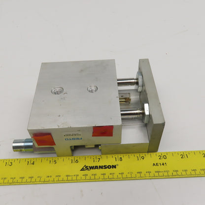 Festo SLT-25-30-A-CC-B 30mm Stroke Pneumatic Guided Cylinder Slide Plate