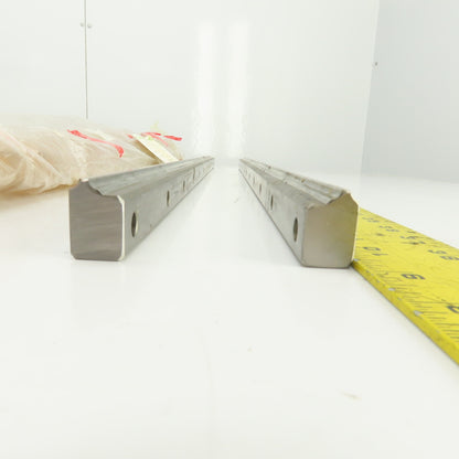 THK 3HR3065UU+830LSP Linear Guide Rails 830mm L x 18mm W x 27mm H Lot Of 2