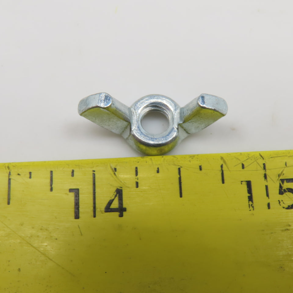 Brighton Best 863015 #10-32 Wing Nut Low Carbon Zinc Box Of 100