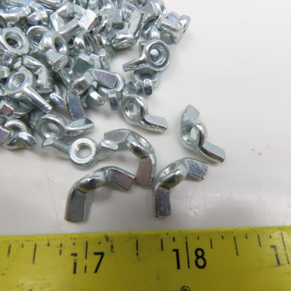 Brighton Best 863015 #10-32 Wing Nut Low Carbon Zinc Box Of 100