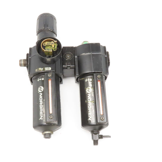 Excelon B74G-3AK-AD3-RMN 3/8" Compressed Air Filter Regulator Lubricator FRL