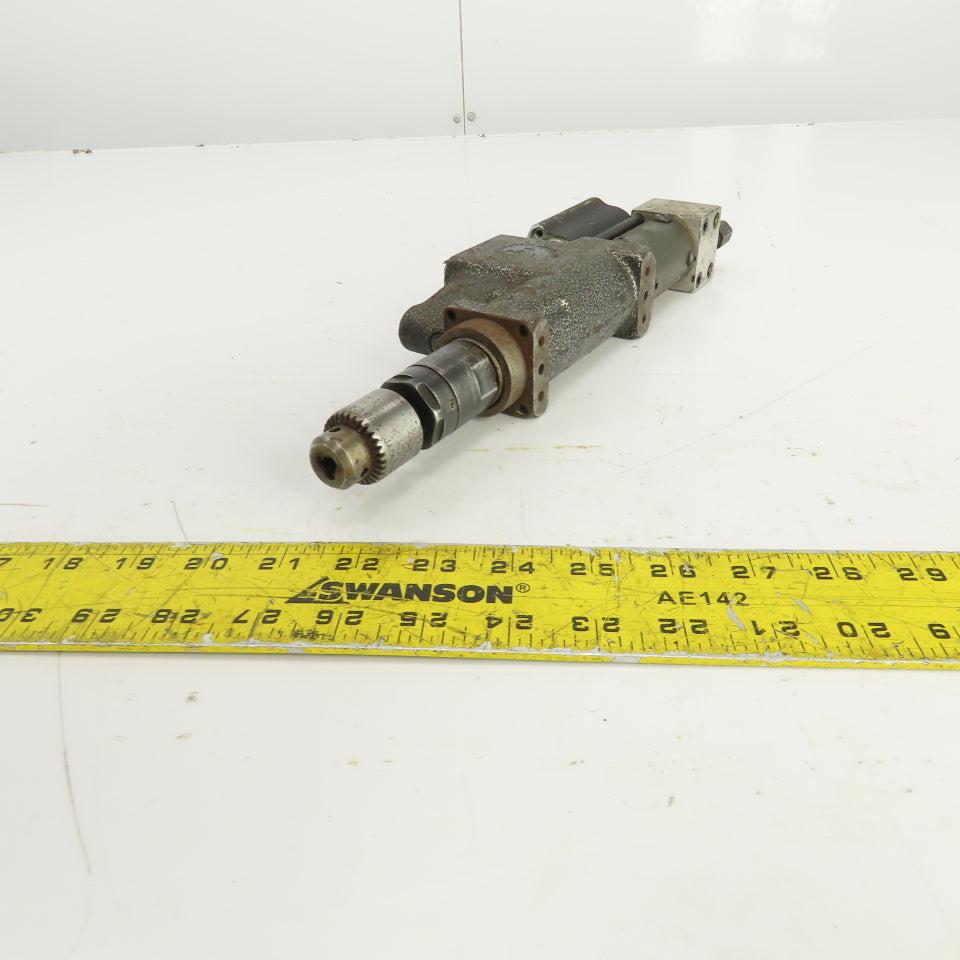 Air Driven Pneumatic Drill/Tapping Head 1/2" Stroke Jacobs 1BA 3/8-24 THD 0-1/4"