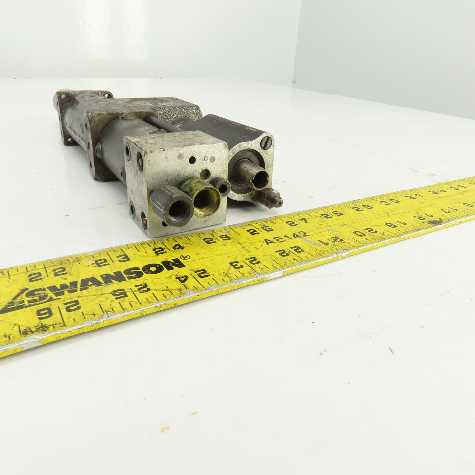Air Driven Pneumatic Drill/Tapping Head 1/2" Stroke Jacobs 1BA 3/8-24 THD 0-1/4"