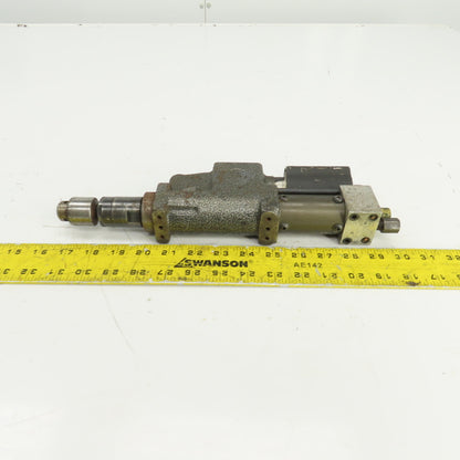 Air Driven Pneumatic Drill/Tapping Head 1/2" Stroke Jacobs 1BA 3/8-24 THD 0-1/4"