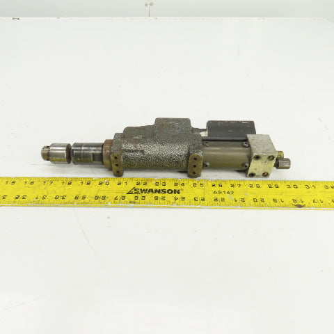 Air Driven Pneumatic Drill/Tapping Head 1/2" Stroke Jacobs 1BA 3/8-24 THD 0-1/4"