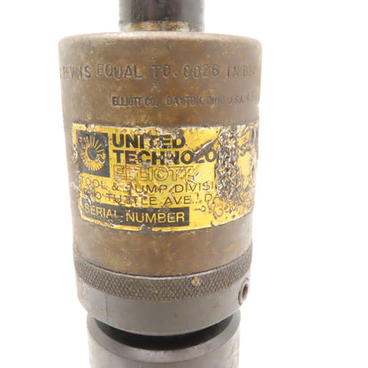 United Technologies Multi Roll Burnishing Tool 2.562" OD Morse Taper #3 MT3